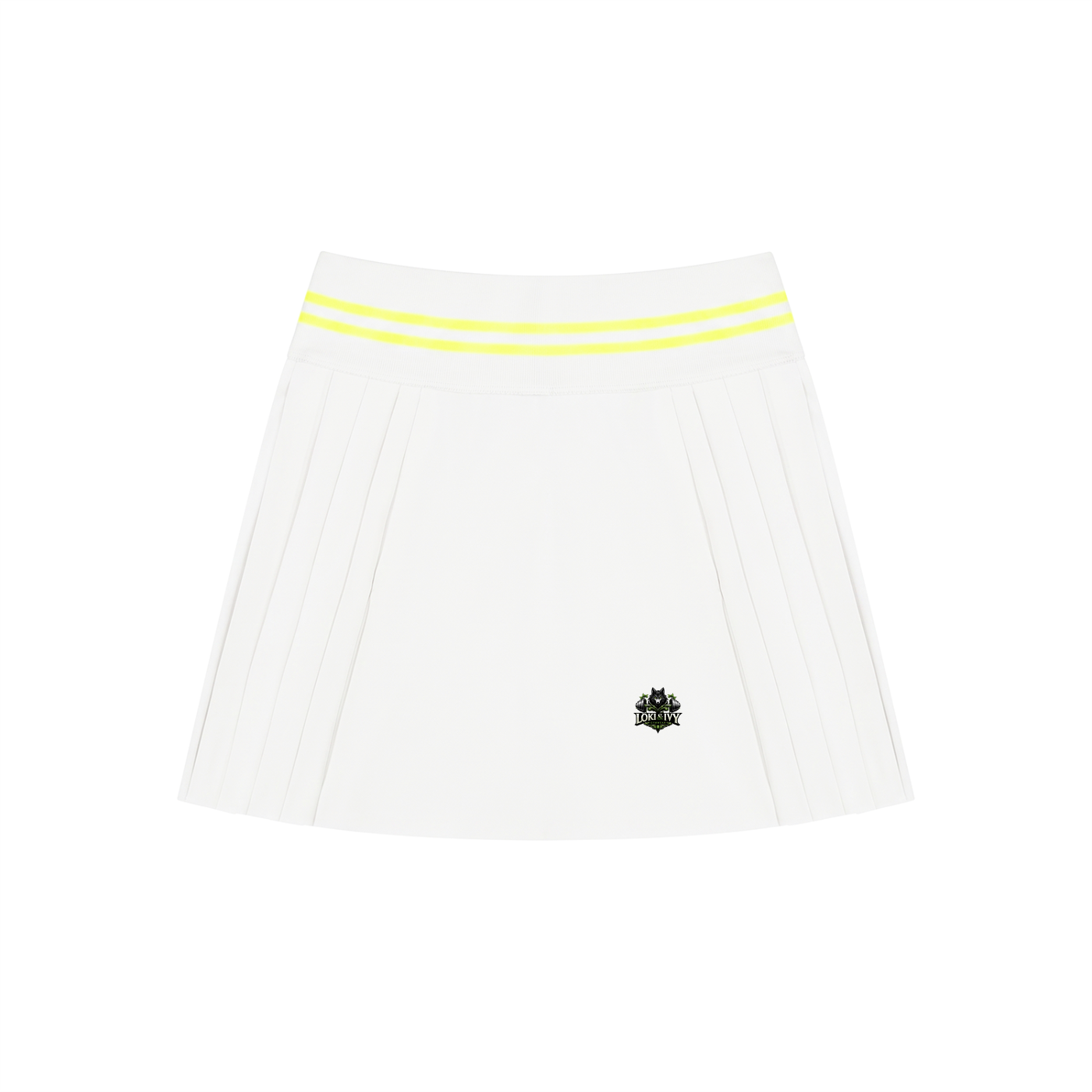 Loki & Ivy Women's Pleated Mini Skirt