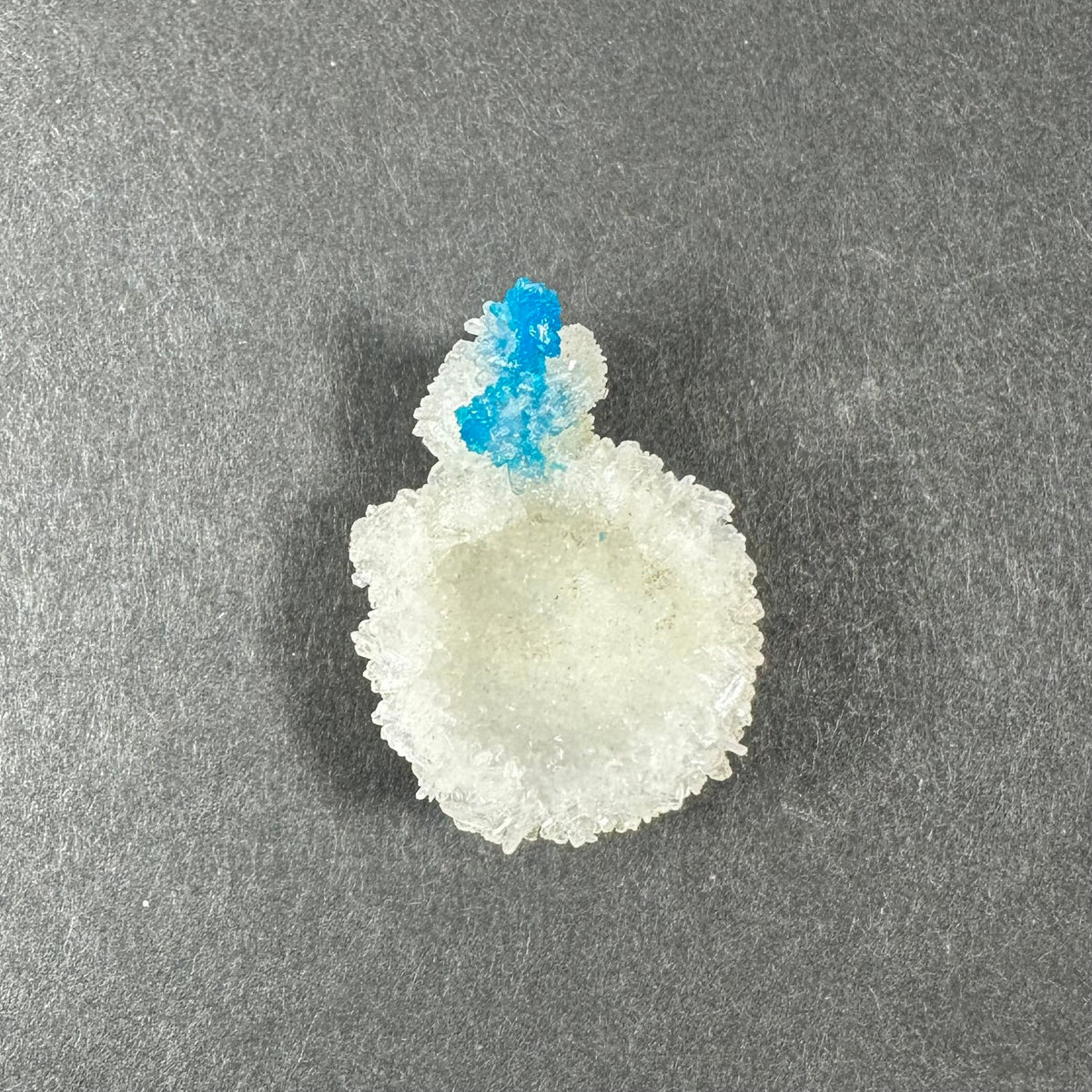 Cavansite Ball 'Floaters' on Stilbite SM from Maharashtra, Pune, India