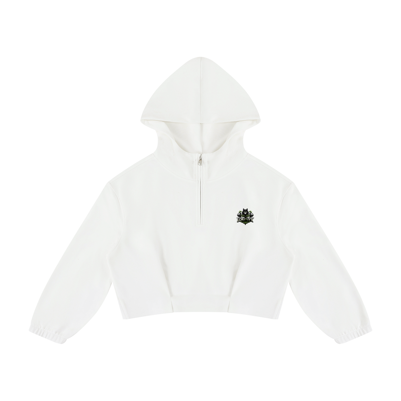 Loki & Ivy Women’s Boxy Quarter-Zip Hoodie