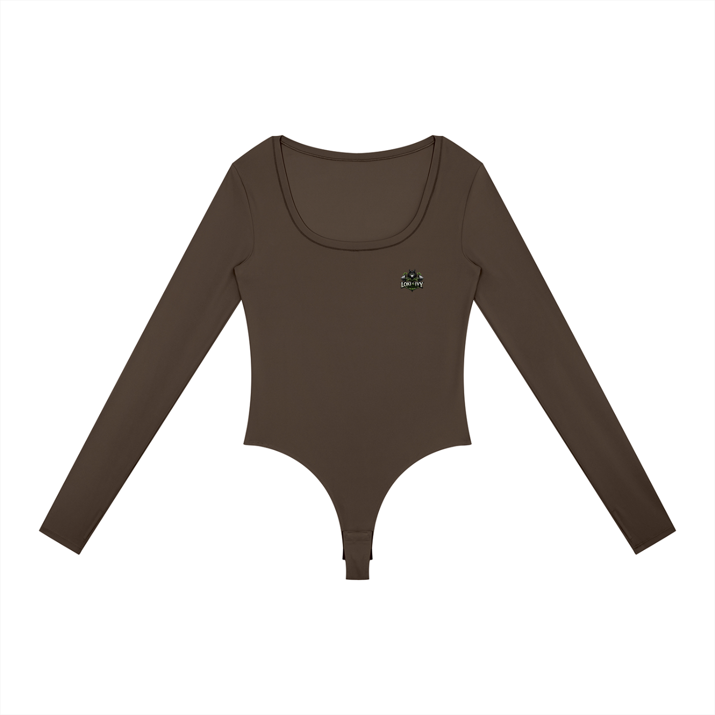 Loki & Ivy Women's Tight Long Sleeve Yoga Bodysuit