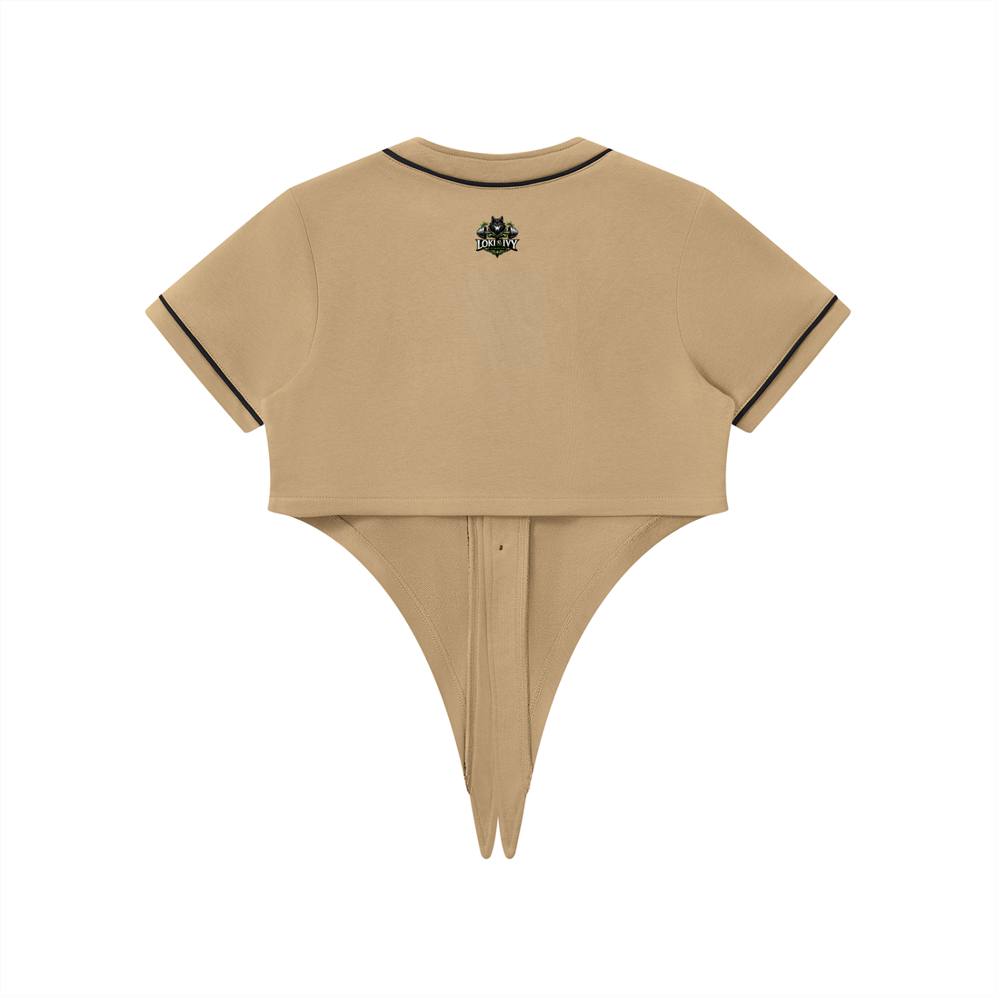 Loki & Ivy Women's Piping Baseball Jersey