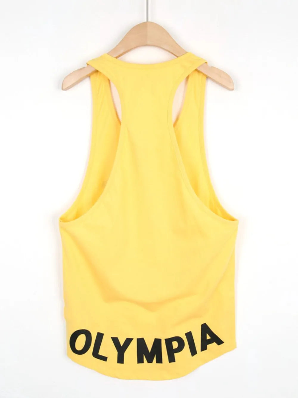 Men's Plus Size Letter Graphic Wide Strap Tank