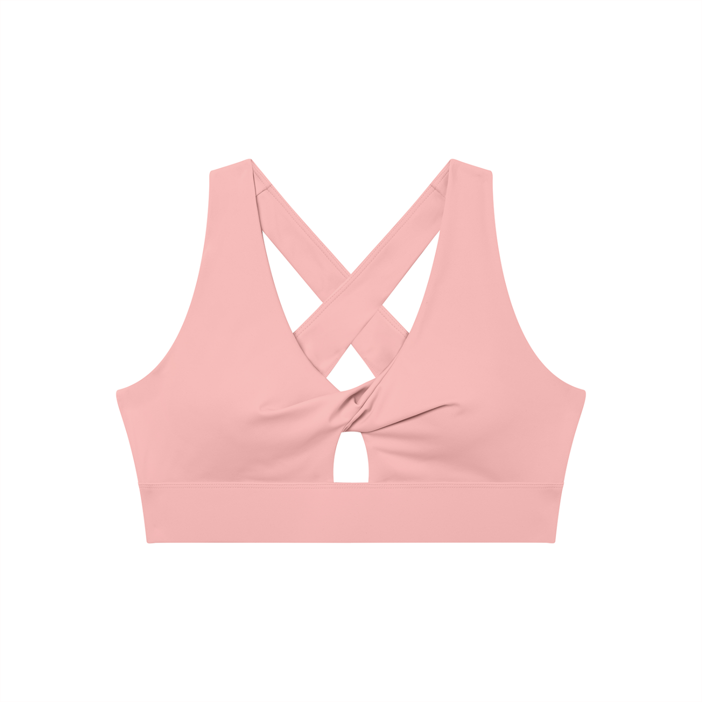 Loki & Ivy Women's Twist Front V-Neck Sports Bra