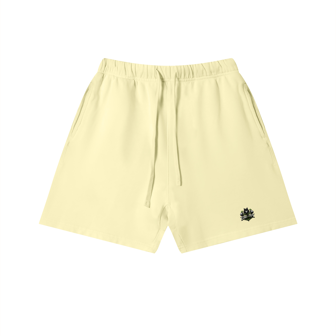Loki & Ivy Unisex Vintage Wash Cotton Shorts