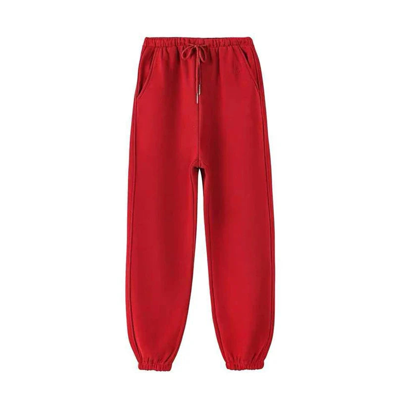 Cozy Luxe Harem Sweatpants with Drawstring