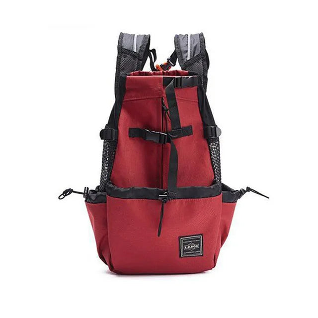 Hiking Pet Dog Carrier Travel Backpack Outdoor Ventilation Outdoor Sport Mesh