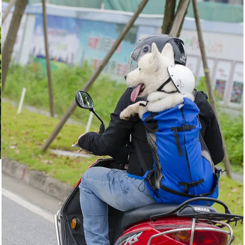 Hiking Pet Dog Carrier Travel Backpack Outdoor Ventilation Outdoor Sport Mesh
