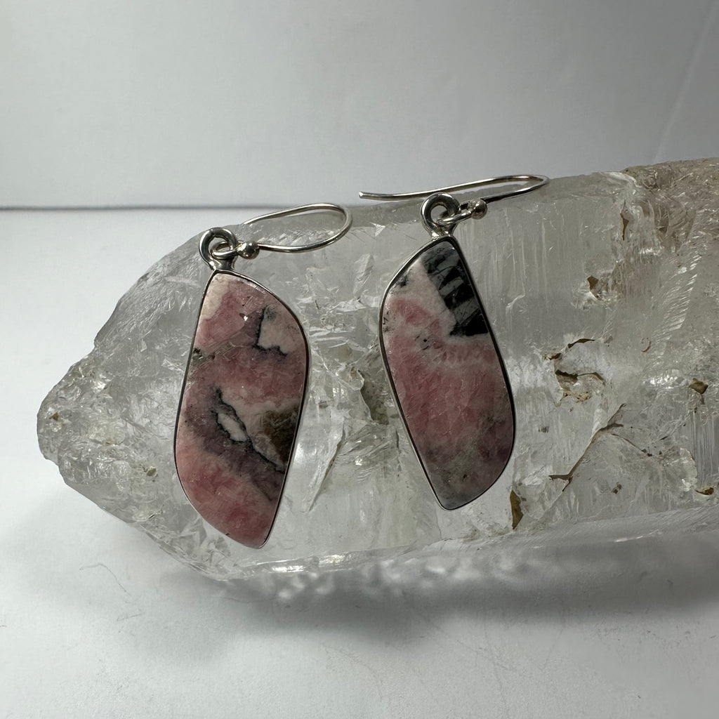 Rhodonite Earrings