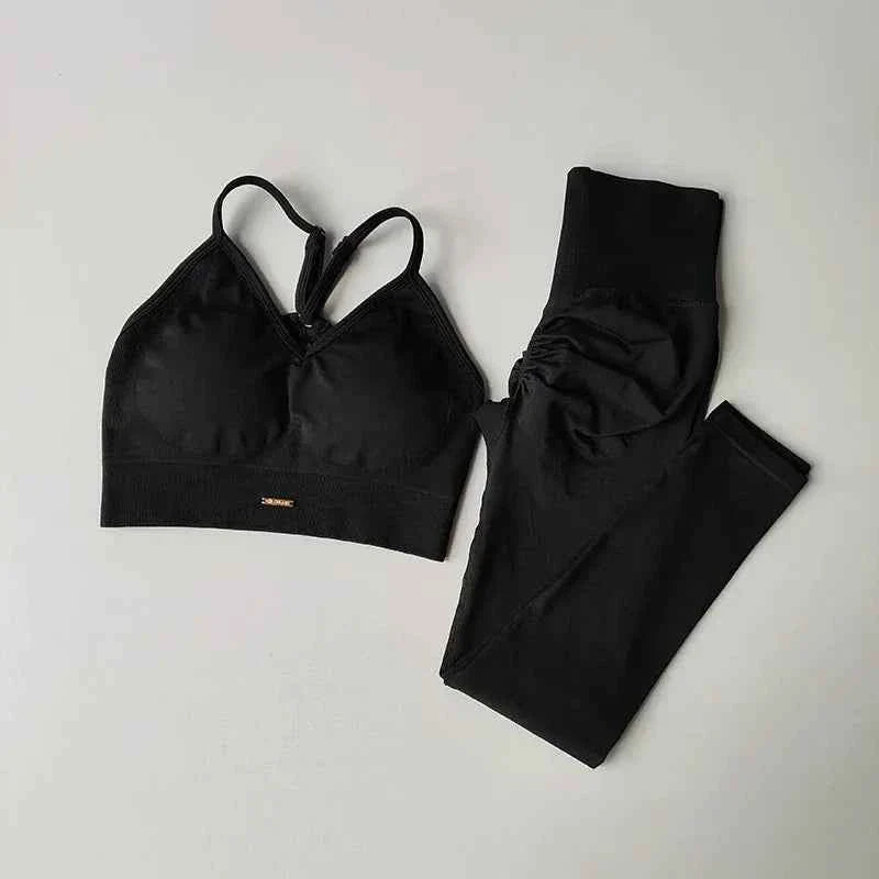 High-Waisted Women's Exercise Suit