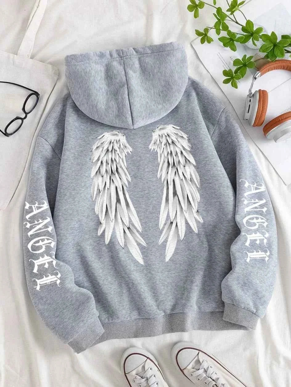 Beautiful Angel Wings Women's Hoodie