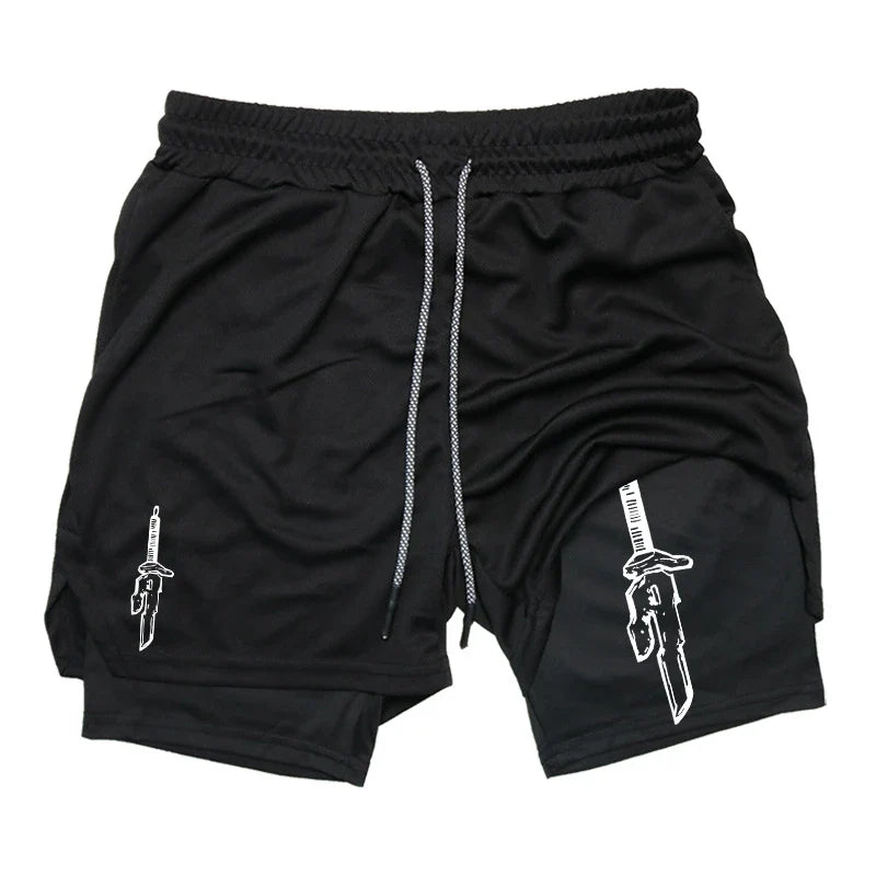 FlexiFit 2-in-1 Performance Running Shorts