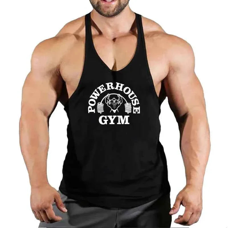 Men's Bodybuilding Stringer Gym Vest