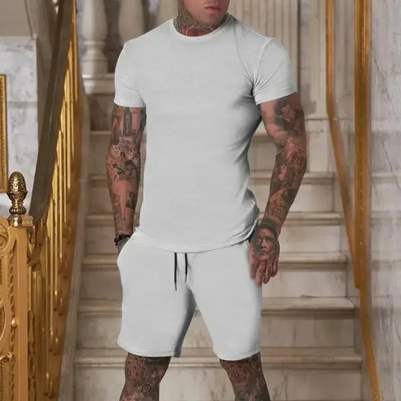 Men's Breathable Summer Sportswear Set