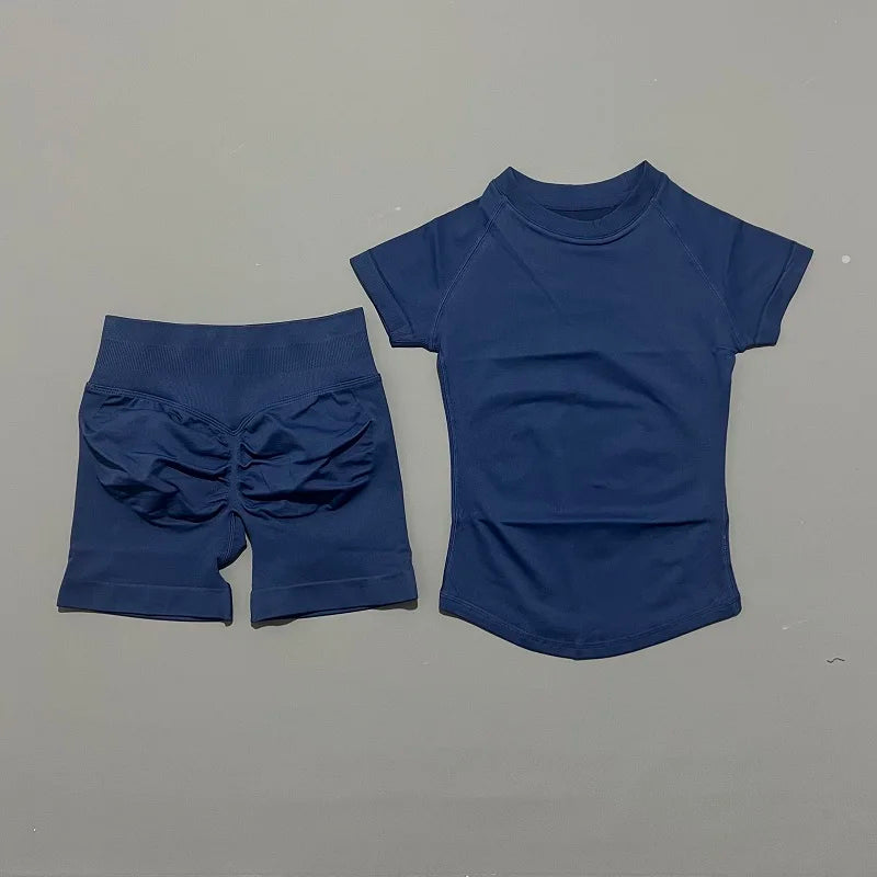 2-Piece Seamless Yoga & Fitness Set for Women