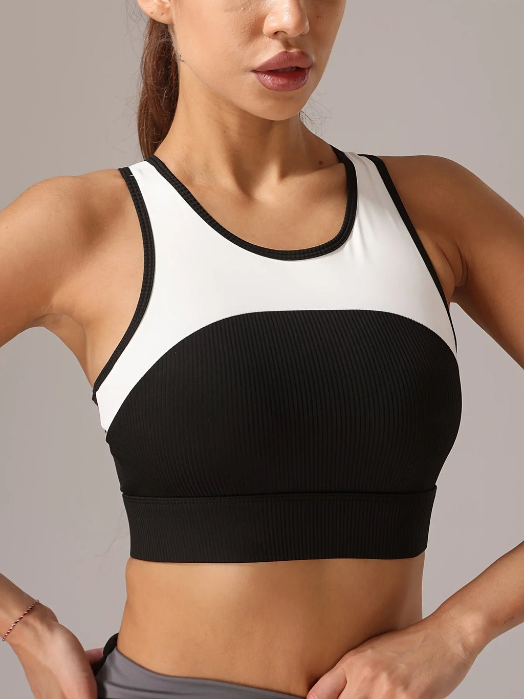 FitFemme ColorBlock Support Tank Top