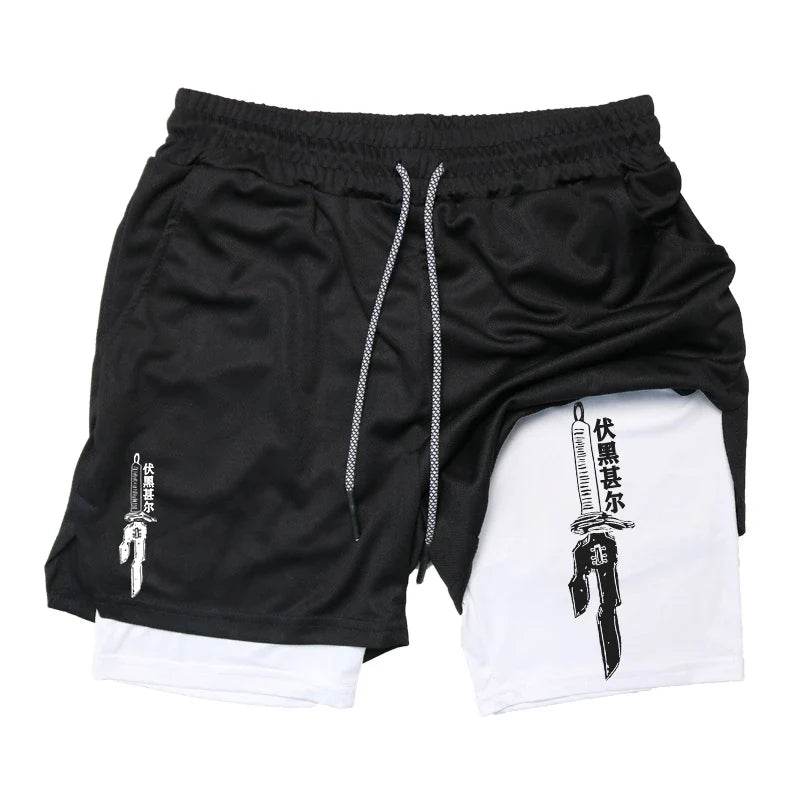 FlexiFit 2-in-1 Performance Running Shorts