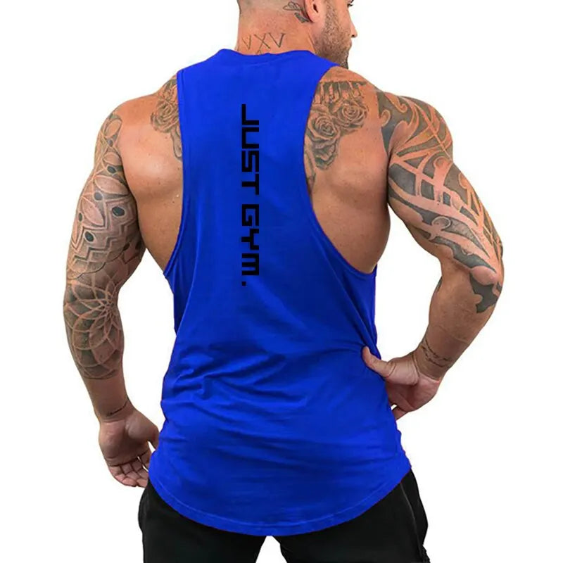 Men's Breathable Fitness Sleeveless Sports Tee