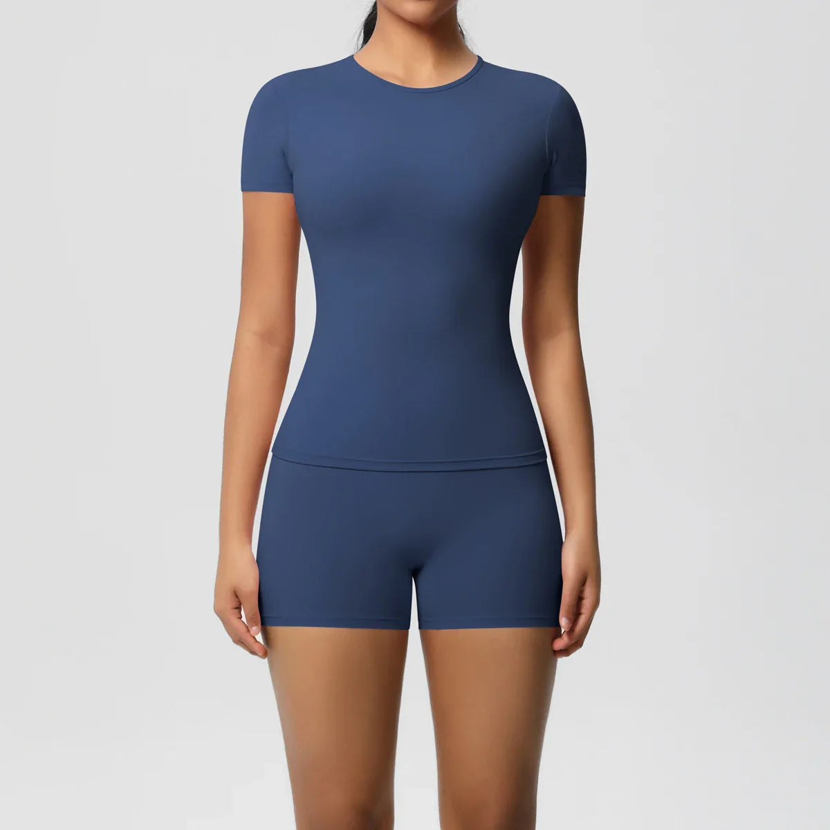 2PC Quick-Dry Gym Leggings & Top Set