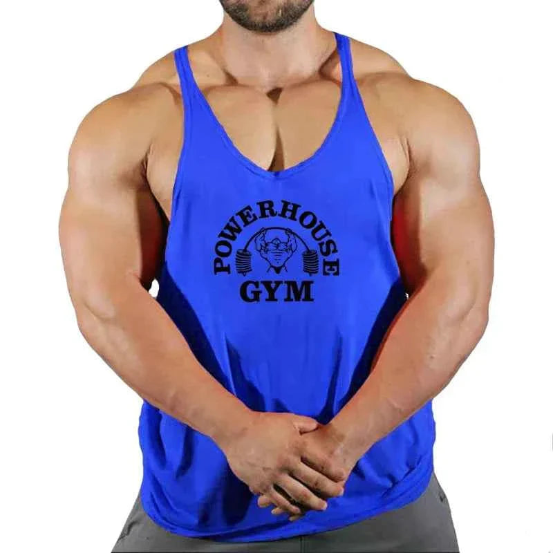 Men's Bodybuilding Stringer Gym Vest