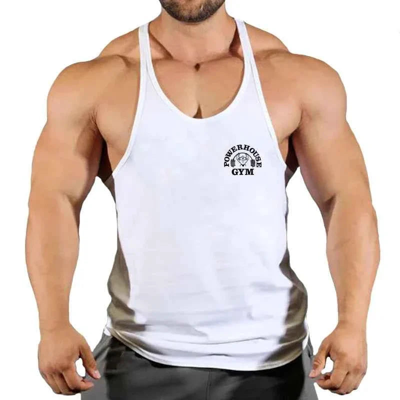Men's Bodybuilding Stringer Gym Vest
