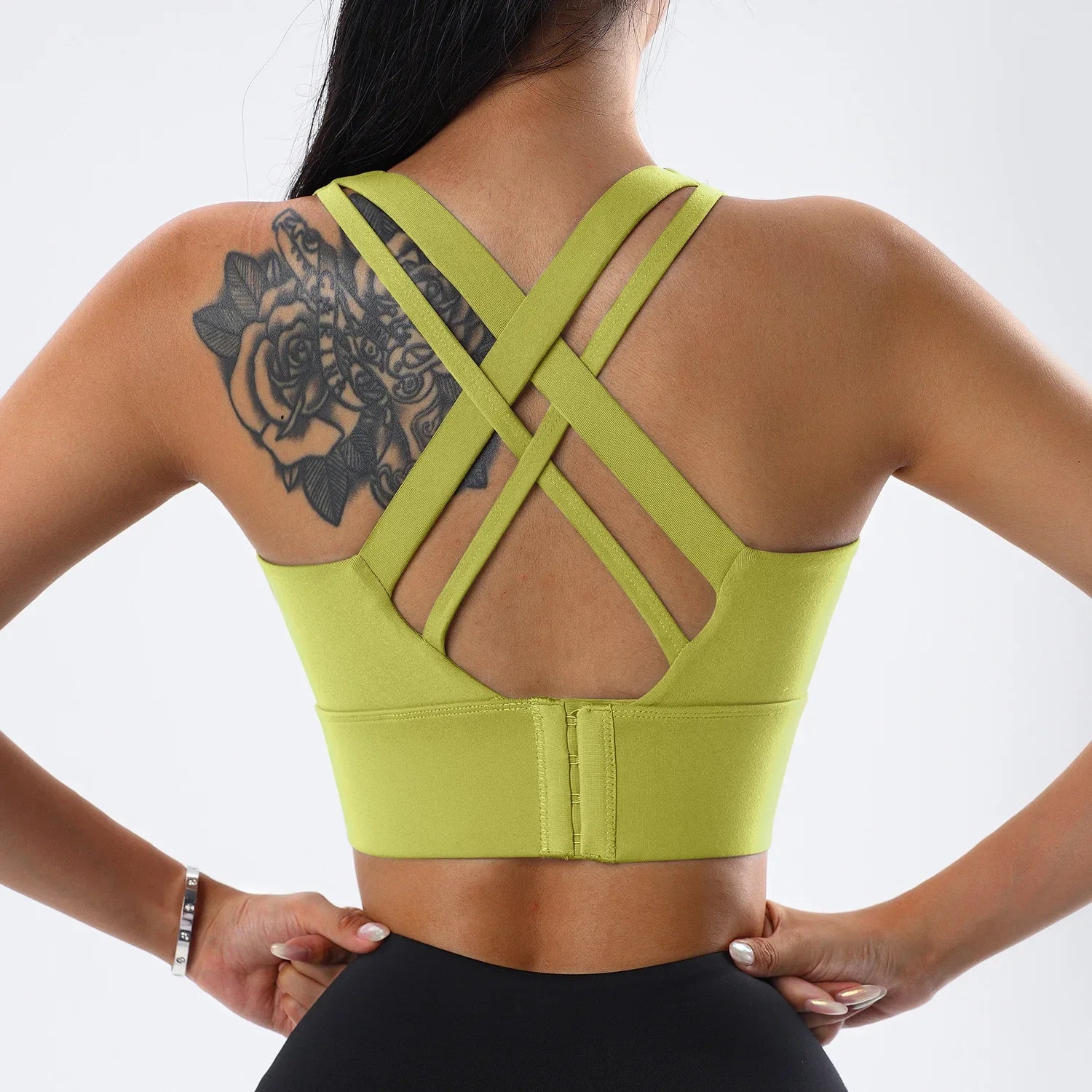 High Impact Women's Sports Bra with Back Closure