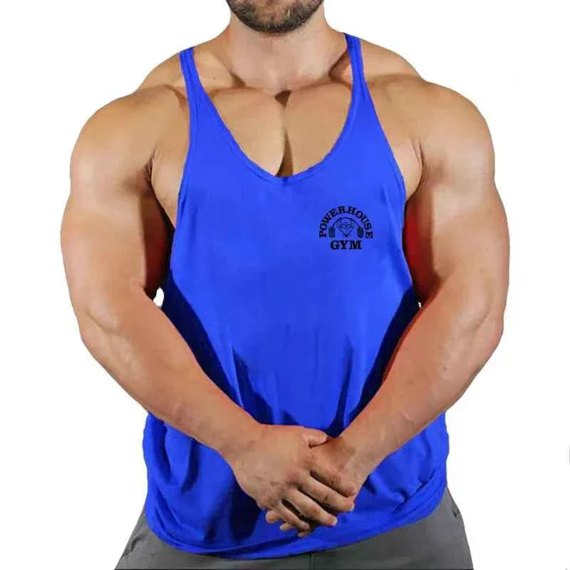 Men's Bodybuilding Stringer Gym Vest