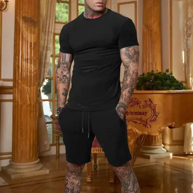 Men's Breathable Summer Sportswear Set
