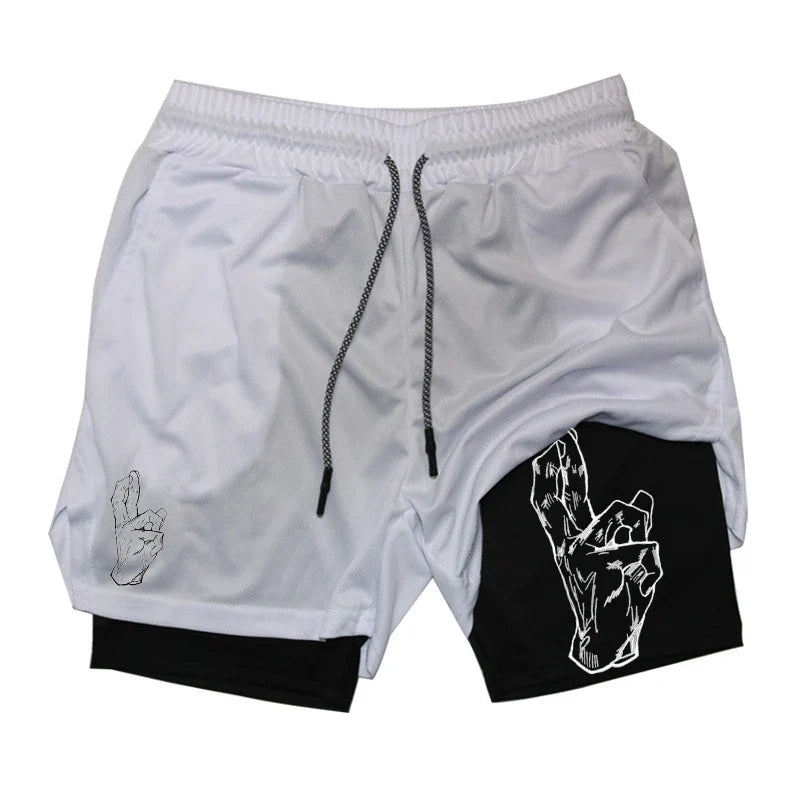 FlexiFit 2-in-1 Performance Running Shorts