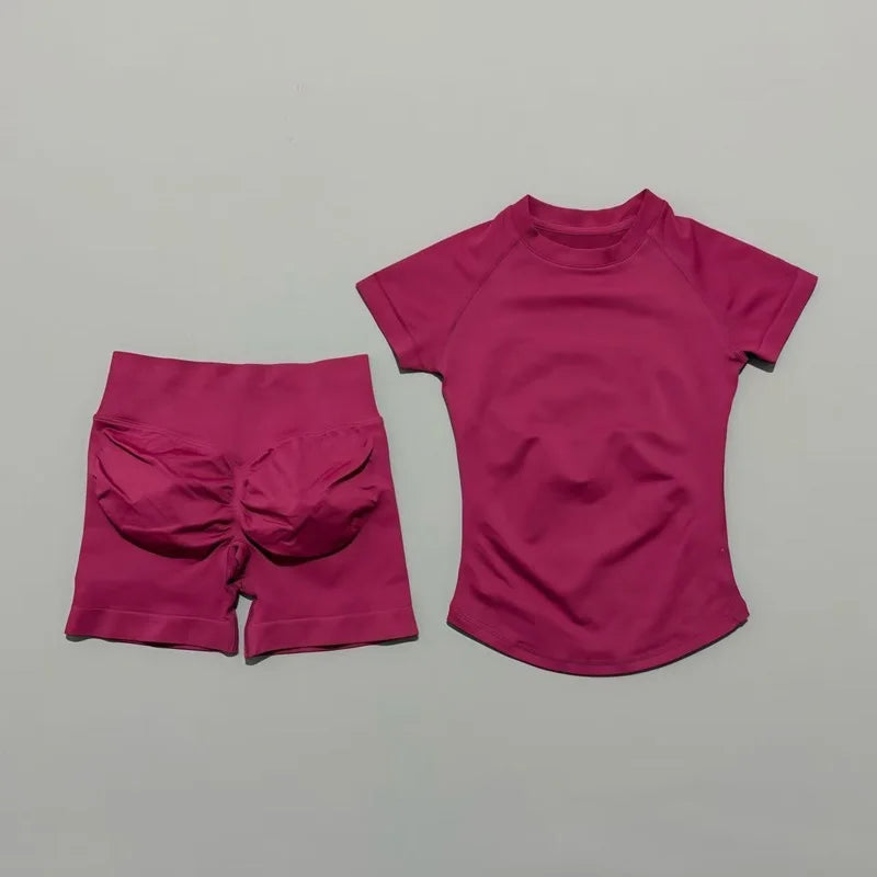 2-Piece Seamless Yoga & Fitness Set for Women