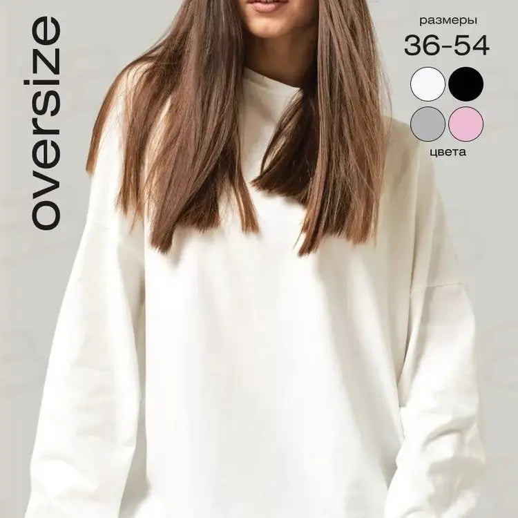 CottonEase 2026: Versatile Loose Long Sleeve Tee