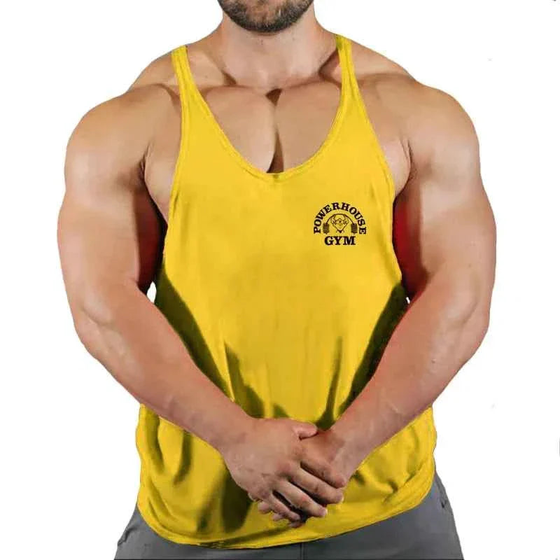 Men's Bodybuilding Stringer Gym Vest