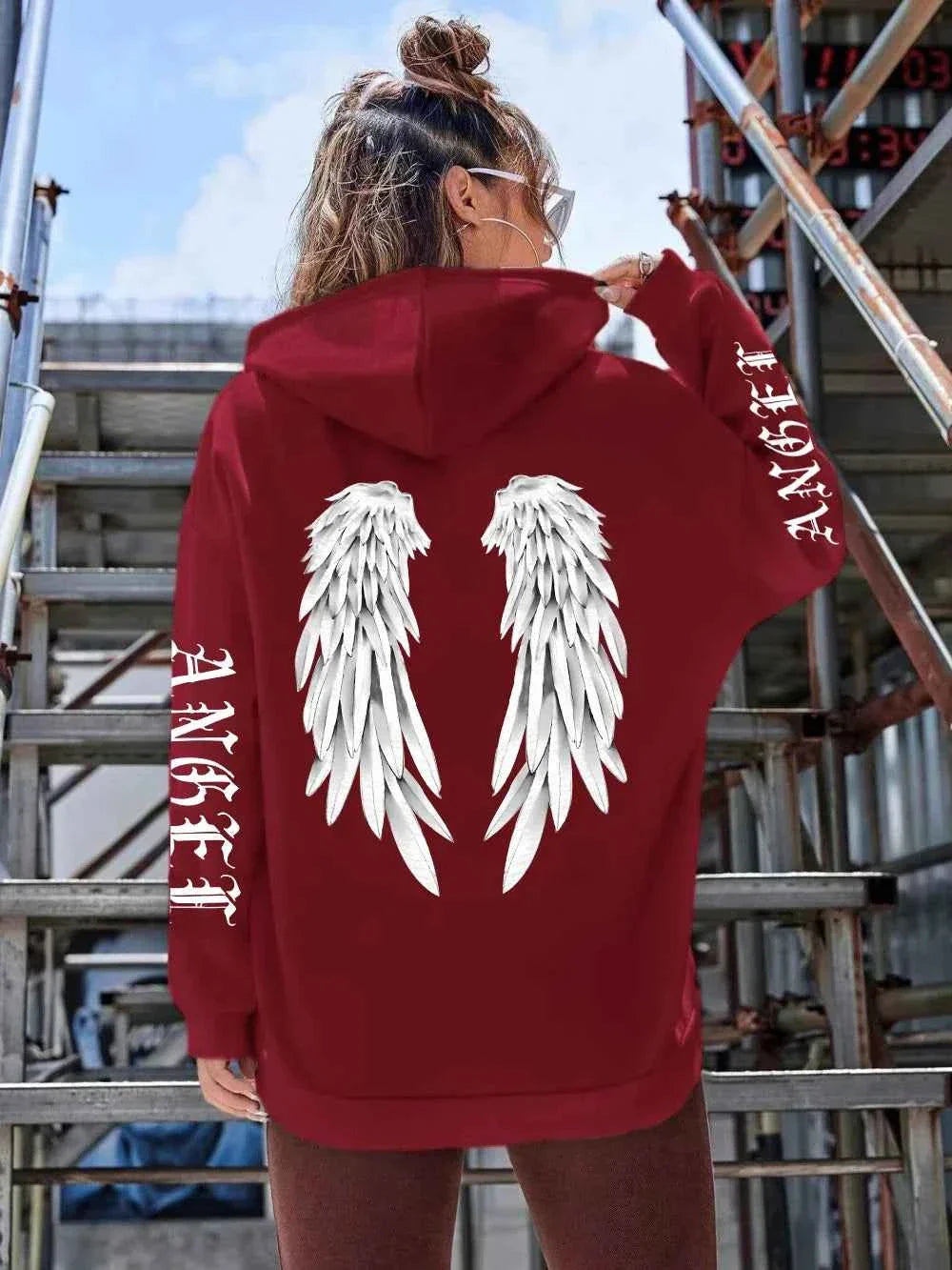 Beautiful Angel Wings Women's Hoodie