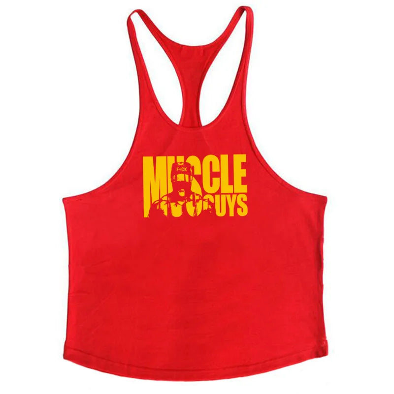 Muscleguys Y-Back Fitness Stringer Tank Top