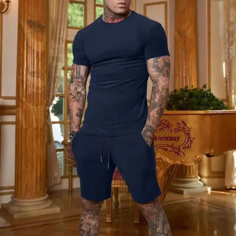 Men's Breathable Summer Sportswear Set