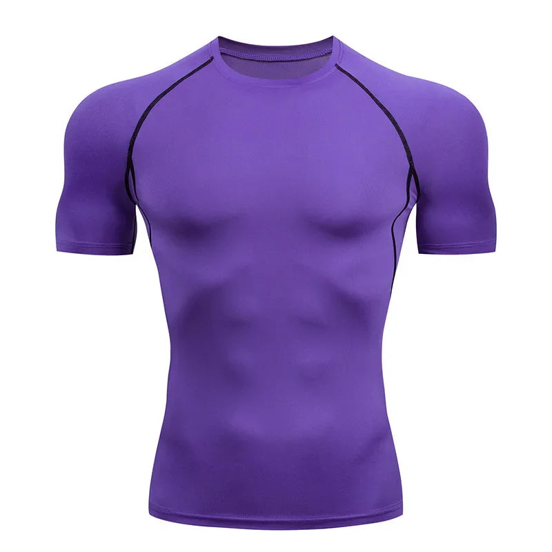 Men's Compression Long Sleeve Gym Shirt