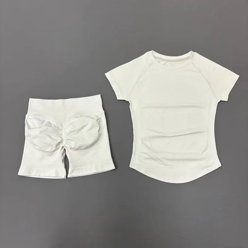 2-Piece Seamless Yoga & Fitness Set for Women