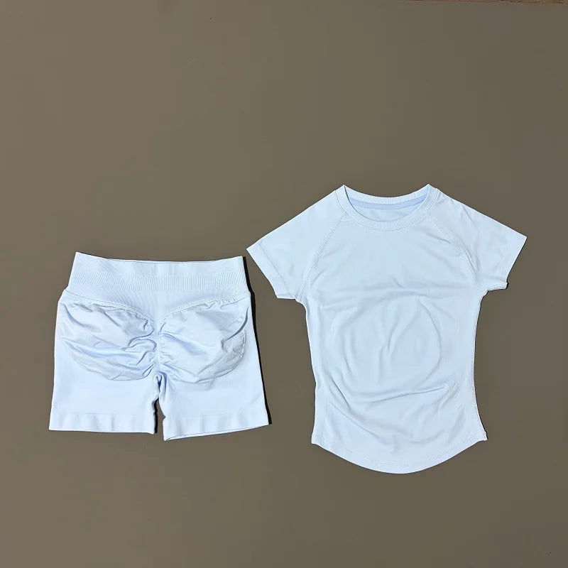 2-Piece Seamless Yoga & Fitness Set for Women