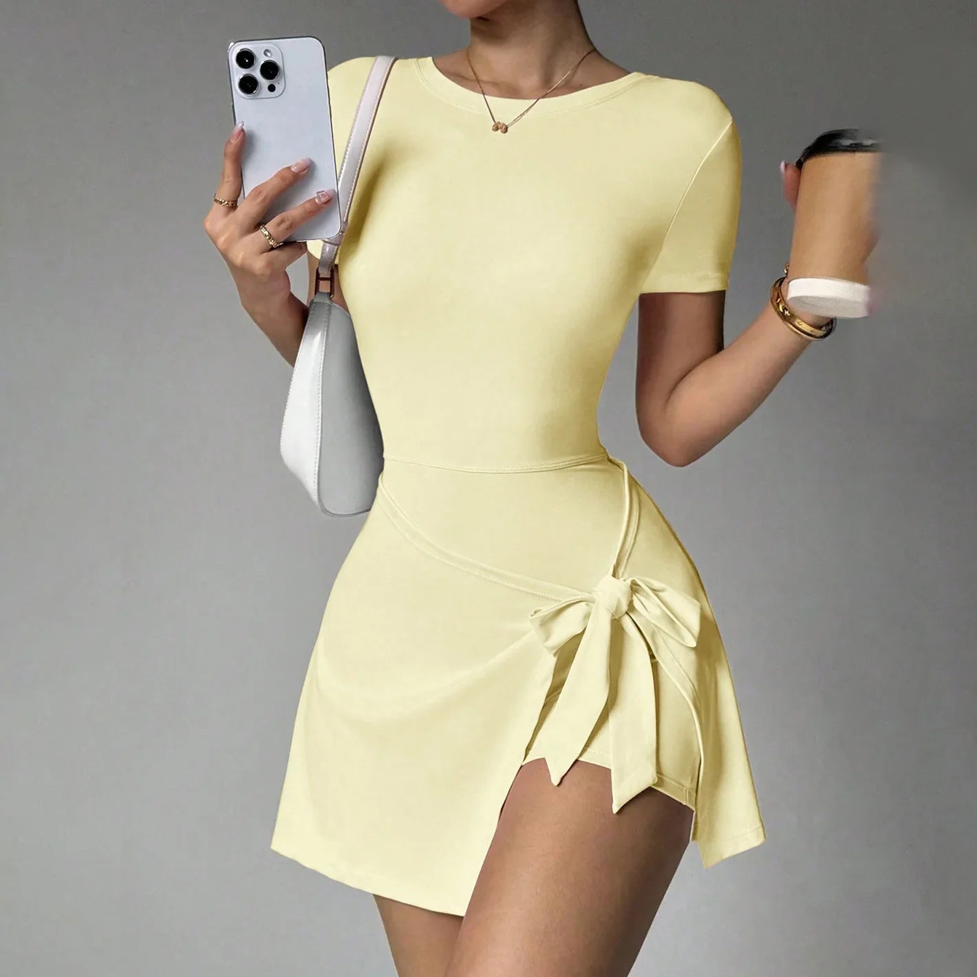 FUBEIKE Anti-Exposure Sports Dress