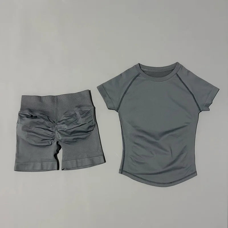 2-Piece Seamless Yoga & Fitness Set for Women
