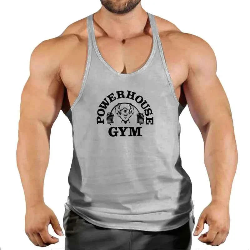 Men's Bodybuilding Stringer Gym Vest