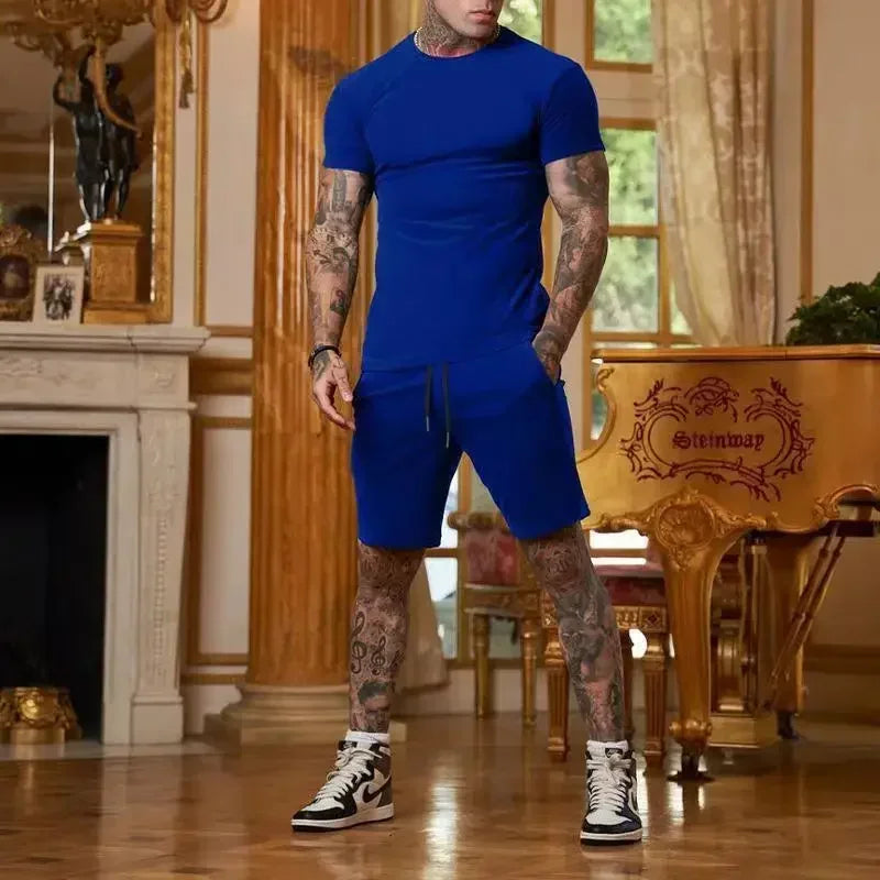 Men's Breathable Summer Sportswear Set