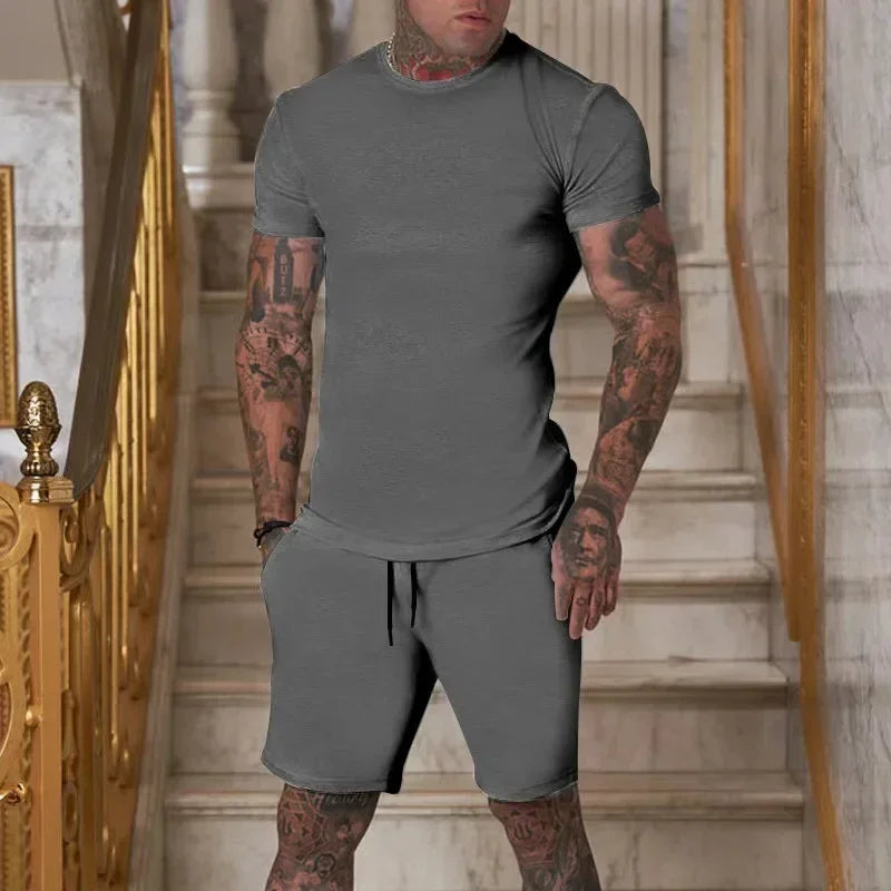 Men's Breathable Summer Sportswear Set