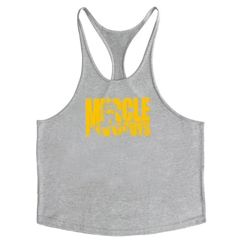 Muscleguys Y-Back Fitness Stringer Tank Top