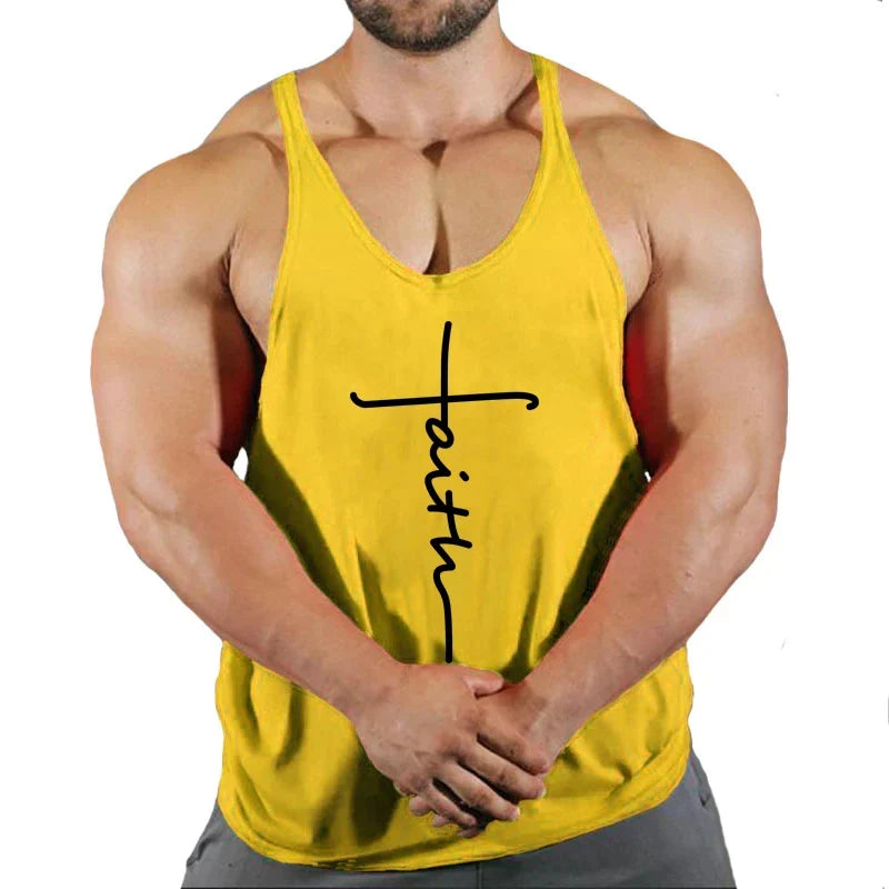 Gym Top Men T-shirts Fitness Man Clothes Muscular