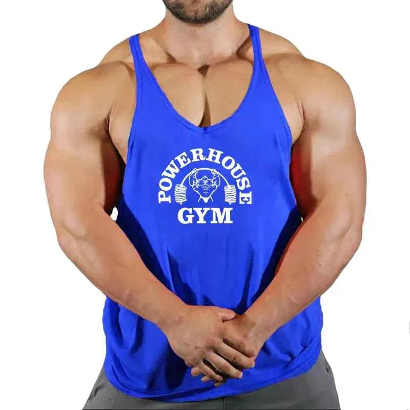 Men's Bodybuilding Stringer Gym Vest