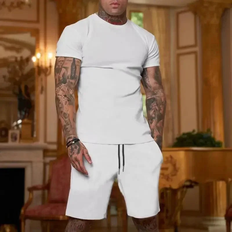 Men's Breathable Summer Sportswear Set