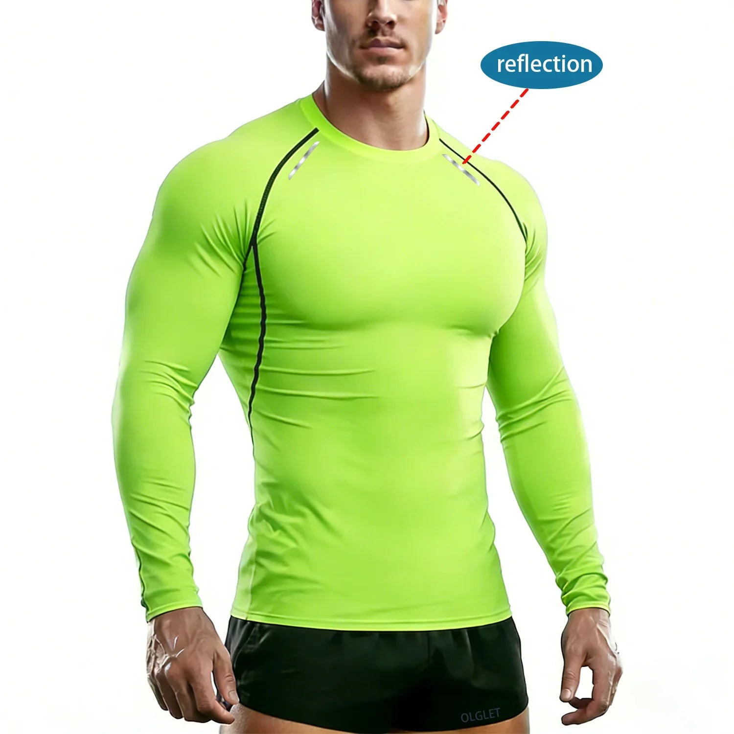 Men's Compression Long Sleeve Gym Shirt
