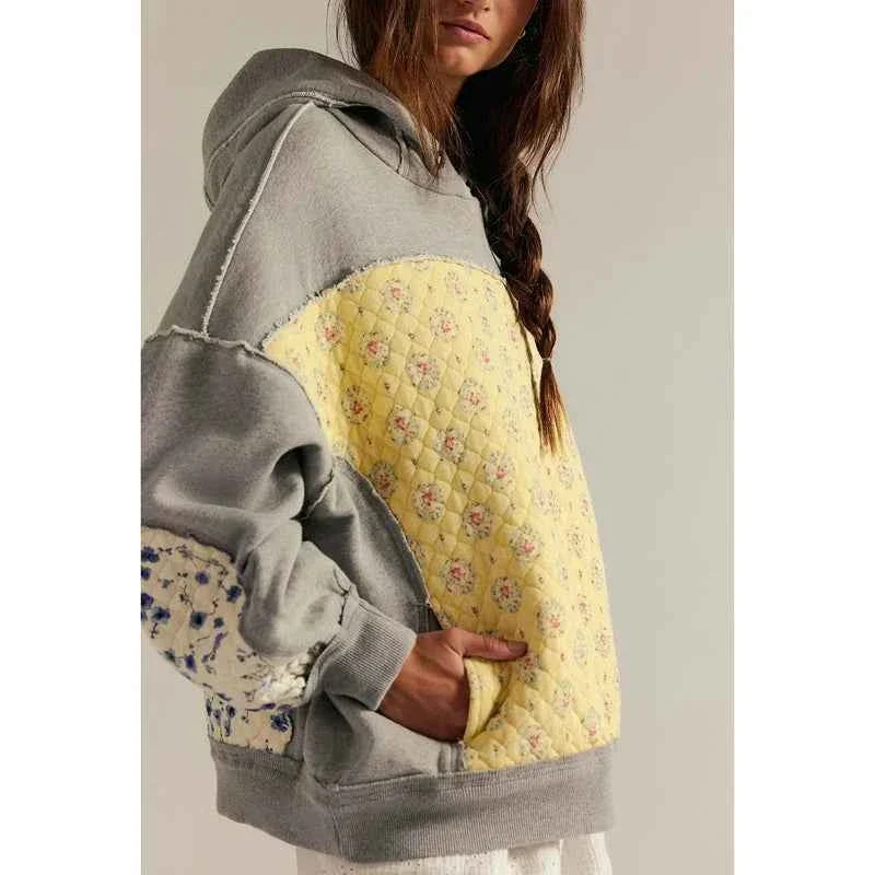 BlossomQuilt Y2K Hooded Streetwear Sweatshirt