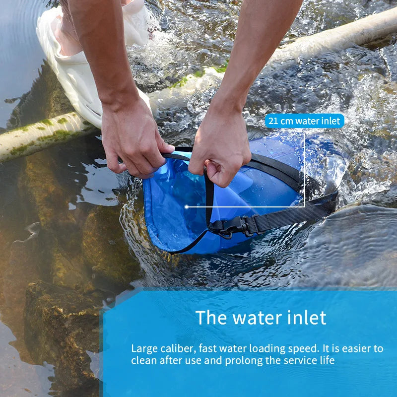 Filterwell 6L Fed Water Filter Straw Water Bag