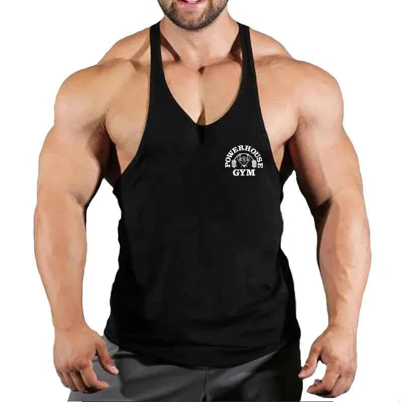 Men's Bodybuilding Stringer Gym Vest